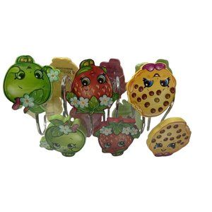 Shopkins Shower Curtain Hooks New in Box Set of 12